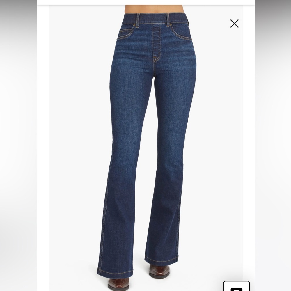 SPANX Flare Jeans MidNight Shade 
SPANX®
$148.00 
Current Price $148.00
